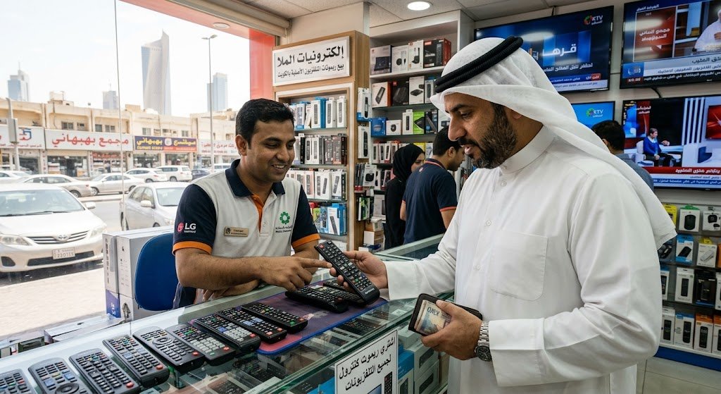 تشكيلة واسعة وأصلية | أفضل خدمات بيع ريموت تلفزيون الكويت