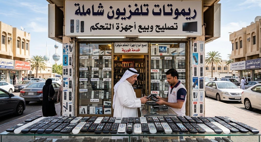 أسرع خدمة لراحتك | توصيل ريموتات الكويت لجميع الشاشات